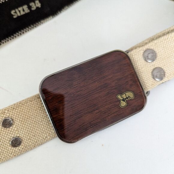 Globe Skate Belt w/ Chris Haslam & Rodney Mullen Signature Buckles – Size 34 - Picture 2 of 8